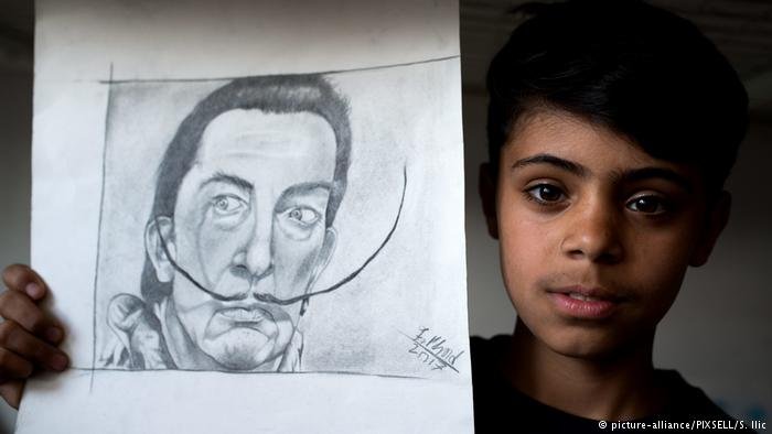 Farhad  hopes to study painting, photography and languages