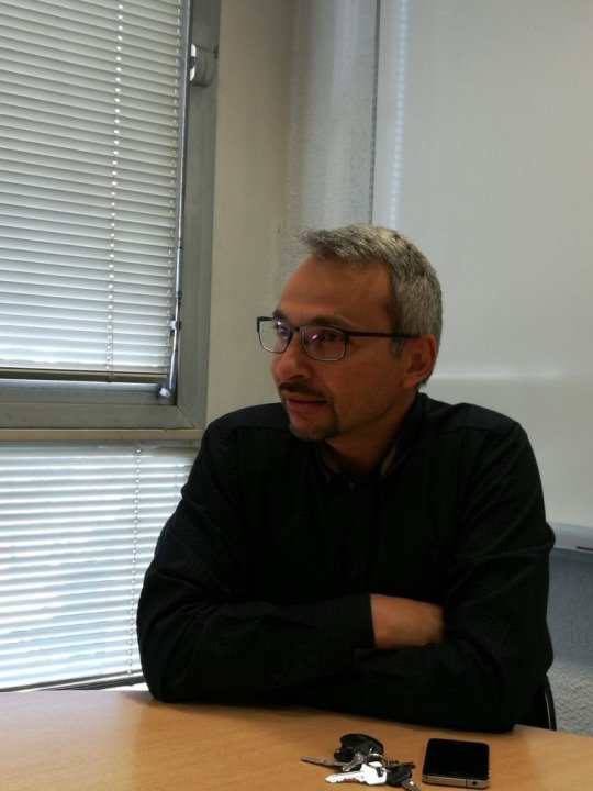Muhammad Ali Sammuneh at the Paris Observatory. Photo by Charif Bibi