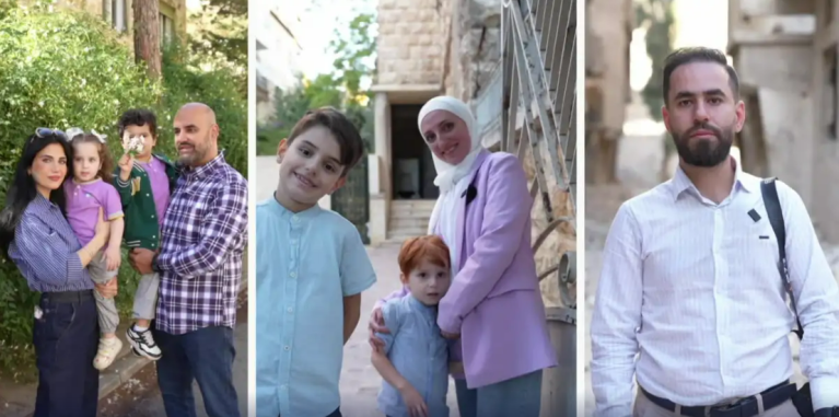 DW followed three Syrian refugees returning home after years spent in exile abroad | Source: Screenshot DW video