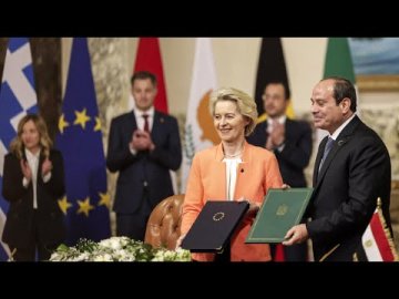 EU pledges €7.4 billion in aid to Egypt as it seeks to curb migration