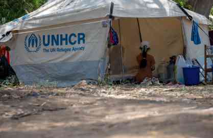 File photo: A picture of one of the migrants stranded in the buffer zone on divided Cyprus | Source: British High Commissioner to Cyprus Irfan Siddiq X page @IrfanUKAmb