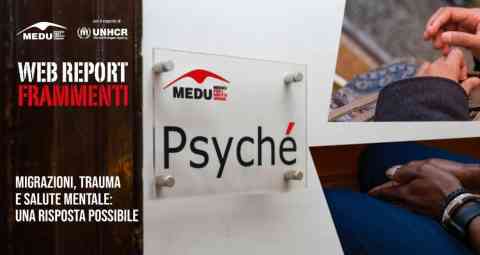 Presentation of the 'Frammenti' report published on June 26 by MEDU with support from UNHCR | Photo: ANSA / MEDU