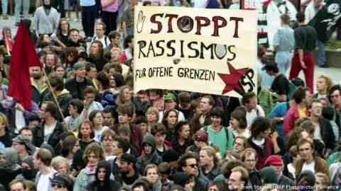 Protesters demonstrated in solidarity with the victims following the violent attacks, but few legal consequences ensued | Photo: Wolfram Steinberg/picture alliance