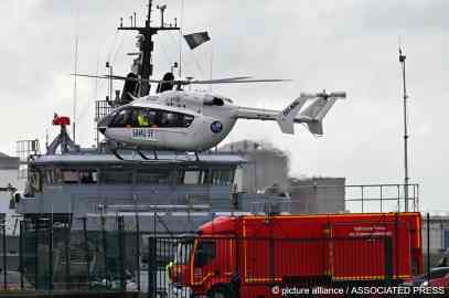 From file: The photo shows French rescue operations following another shipwreck in the Channel in 2020 when at least two children died after their boat capsized | Photo: AP Photo