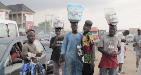 In a 2019 survey, around one in every two Nigerians asked said they wished to migrate. | Photo: DW screenshot