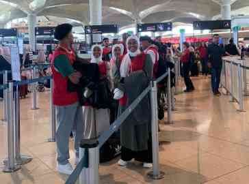 The arrival of refugees at Rome's Fiumicino airport, thanks to a humanitarian corridor organized by Italy's Caritas on September 18, 2025 | Photo: CARITAS ITALIANA
