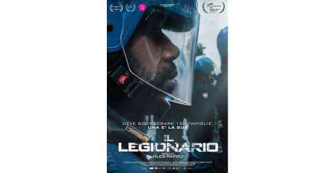 The poster of the film The Legionary by Hleb Papou with Germano Gentile, premiering in Italy on February 24 | Source: ANSA/Facebook profile of Germano Gentile