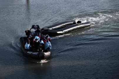 From file: Migrants who were picked up in an attempt to cross the English channel, April 2022 | Photo: Ben Stansall/AFP 