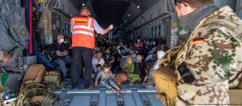 The Bundeswehr participated in evacuation operations in August 2021 | Photo: Marc Tessensohn / Bundeswehr / dpa / picture alliance