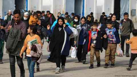 Last year, Iran deported about 1.3 million Afghan nationals | Photo: Mohsen Karimi / AFP / Getty Images via DW