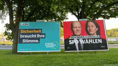 Campaigning for the European Parliament election in June is underway | Photo: Rina Goldenberg/DW