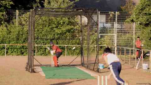 Cricket has helped Afghan refugees feel more at home in Germany | Photo: Joseph Wright/DW