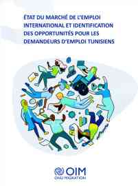 The logo of the IOM study titled "International Labor Market and Identification of Opportunities for Tunisian Jobseekers" | Credit: IOM