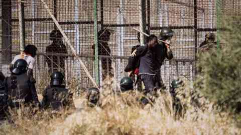 The BBC documentary alleges that people were forcefully taken from Spanish territory and dragged back into Morocco | Photo: BBC Africa Eye