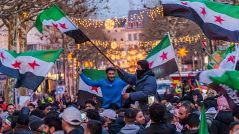 File photo: People celebrating the ouster of the Assad regime in Mainz, Germany, in December 2024. Germany hosts one of the largest Syrian diasporas worldwide | Photo: picture alliance