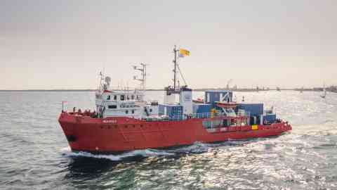 The Sea-Eye 4 was placed under a 60-day administrative block by the Italian authorities in March this year. An Italian court has just said this was illegal and annulled the block | Photo: Maik Lüdemann / Sea-Eye Organization