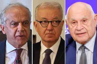 Interior Minister Matteo Piantedosi (left), Government Undersecretary Alfredo Mantovani (center) and Justice Minister Carlo Nordio (right) | Photo: ANSA / Zennaro / Basilietti / Frustaci