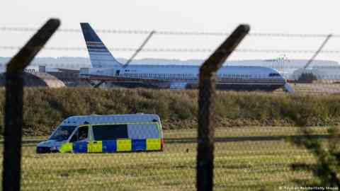 Deportation flights to Rwanda were initially blocked following a European court's interim measure | Photo: Finnbarr Webster/Getty Images