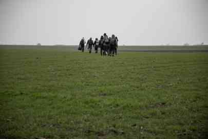 From file: Migrants near the border between Serbia and Romonia | Photo: Reuters