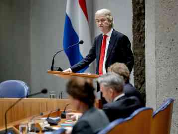 File photo: Geert Wilders speaking during a debate in the Lower House in the Hague, the Netherlands, November 13, 2024 | Photo: Remko de Waal / EPA