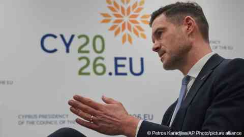 Swedish Migration Minister Johan Forssell has called for EU-wide action to return failed Afghan asylum seekers | Photo: Petros Karadjias / AP photo