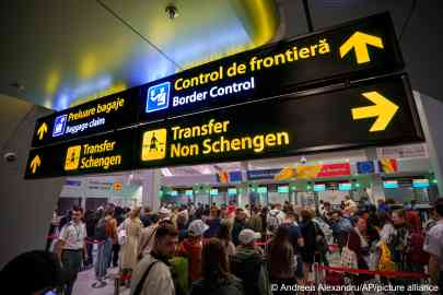 Photo for illustration: Passengers arriving at the Henri Coanda International Airport in Otopeni, near Bucharest, Romania, March 31, 2024 |  Photo: picture alliance
