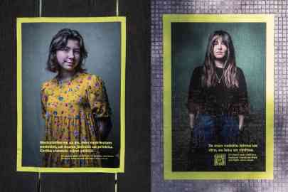 Portraits of Ukrainian refugees in Riga | Photos: Martin Thaulow