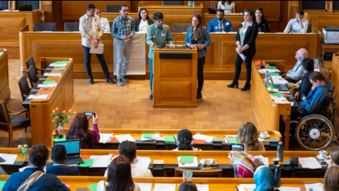 The Refugee Parliament in Bern | Photo: Ariadne Kypriadi / UNHCR