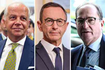 Italian interior minister Matteo Piantedosi (L), his French counterpart Bruno Retailleau (C), and their German counterpart Alexander Dobrindt (R) | Credit: PHOTO COMBO ANSA