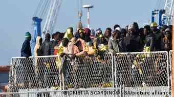 Migrants arriving in Italy | Photo: Orietta Scardino / ANSA / picture alliance