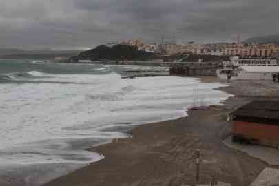 Ribera beach in Ceuta, where the body of at least one person has been found after a failed attempt to swim to the territory | Photo: WikimediaCC
