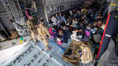 In most instances, qualifying Afghans left Afghanistan on German military planes | Photo: Bundeswehr