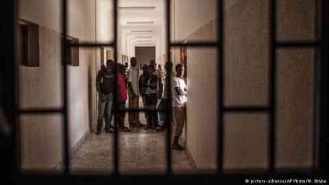 File photo used as illustration: Security sources in Libya have revealed at least 220 migrants were being held in what has been described as a secret underground prison (not pictured) in the country's Kufra region | Photo: picture alliance