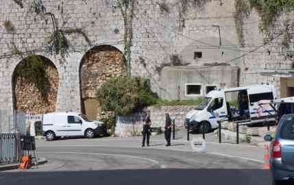 اThe French-Italian border, near the town of Menton. Photo : Mehdi Chebil / InfoMigrants (Archives) 