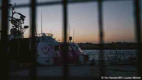 The Louise Michel rescue ship has been impounded again by Italian authorities, for failing to follow orders, they say | Photo: Vic Harster / MV Louise Michel press office