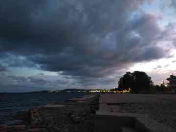 The island of Chios is located near the Turkish coast. Photo : InfoMigrants