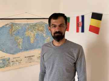 Idris Hassan is an Iraqi Kurd who says he was working happily in Sweden before being deported to Italy | Photo: Emma Wallis / InfoMigrants