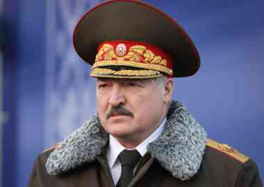 File photo: 'You place a noose around my neck in the form of sanctions and then demand that I protect the EU from the flow of these migrants? That won't happen,,' Lukashenko said on Russian television. |Photo: Maxim Guchek/BelTA Pool/ AP