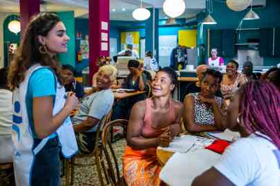 One of the projects run by Progetto Arca is a house for women, families and children in Milan. Residents have a place to stay and are offered help with finding school and nursery places, their asylum applications and education and training | Photo: Daniele Lazzaretto / Progetto Arca