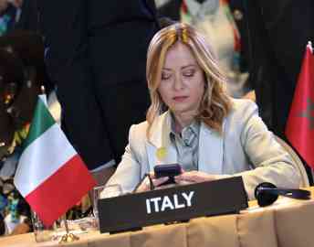 Italian Premier Giorgia Meloni at the African Union-European Union summit, Luanda, November 24, 2025 | Photo: ANSA/FILIPPO ATTILI/UFFICIO STAMPA PALAZZO CHIGI
        