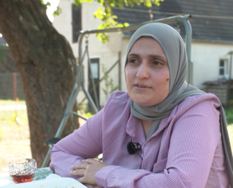 Some refugees in Brandenburg have said they fear the rise of the AfD | Source: Screenshot from DW video