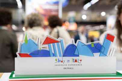 A stand of IDOHE, Italian Days on Higher Education, held for the first time in Morocco, in Rabat | Photo: Uni-Italia