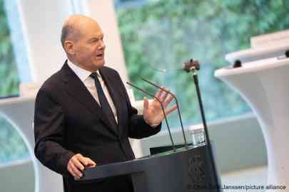 German Chancellor Olaf Scholz in talks in Berlin on the government’s ‘Jobturbo’ program, on September 30, 2024 | Photo: Chris Emil Janßen / picture alliance