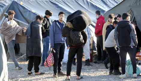 File photo: Young migrants in Lipa camp in Bihac, Bosnia and Herzegovina | Photo: Fehim Demir / EPA