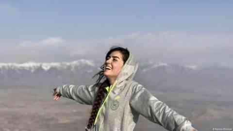 Afghani sportswoman and mountain climber Nazima Khairzad keeps campaigning for better conditions in her homeland | Photo: Nazima Khairzan