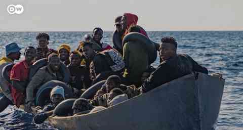 Thousands of migrants have died along sea routes on the Mediterranean. | Photo: DW screenshot
