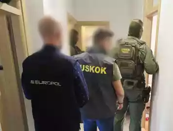An image supplied by Europol shows agents during the day of action in Croatia on September 17 | Source: www.europol.europa.eu