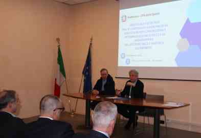 The presentation of a protocol against gangmastering in shipyards, La Spezia, 19 February 2026 | Photo: MINISTERO DELL'INTERNO/PREFETTURA - UFFICIO TERRITORIALE DEL GOVERNO DELLA SPEZIA