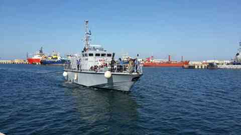 File photo used for illustration: Libya's coast guard is receiving extra funds from the European Union to rescue migrants at sea, but they are often returned to the mainland only to face abuse and violence | Photo: Ansa/LIBYAN NAVY PRESS OFFICE