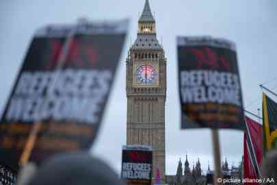 Britain's upper house of parliament defeated the government 11 times through amendments to the illegal migration bill  on Monday | Photo: Rasid Necati Aslim / Anadolu Agency / picture alliance